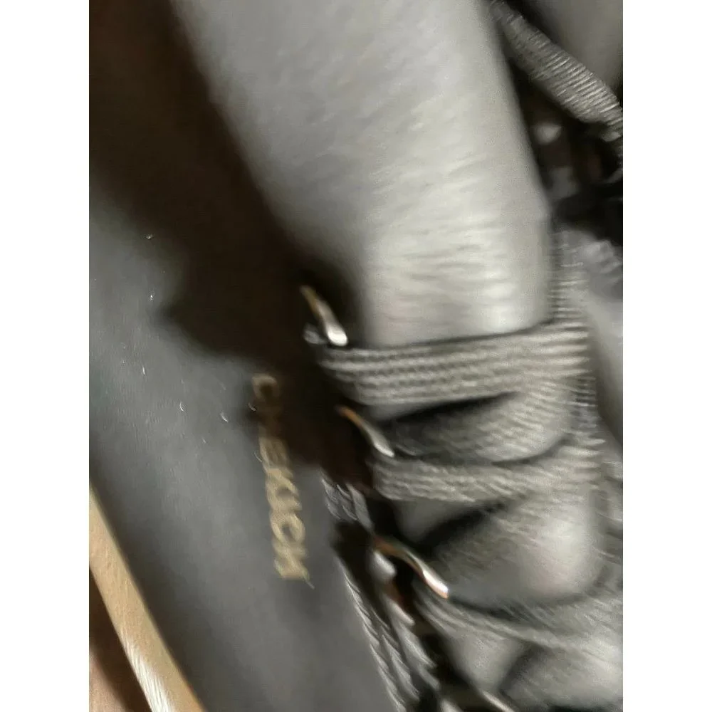 Chekich - Black lace up shotes with white soles *New without tags* - EU Size 43 - Picture 2 of 4